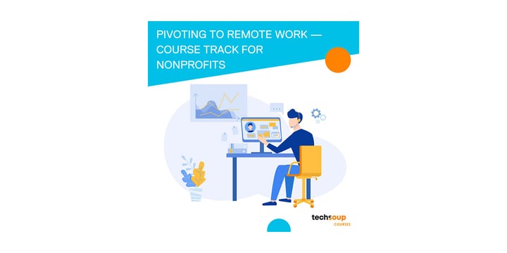 illustration for remote work course track