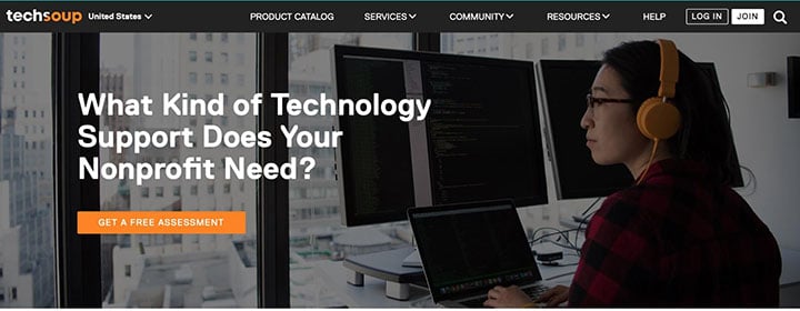 the Technology Support page