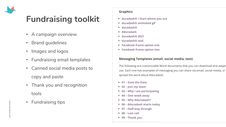 sample peer-to-peer toolkit from Duradash