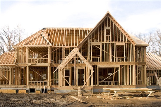 house framing as a symbol of HTML website structure