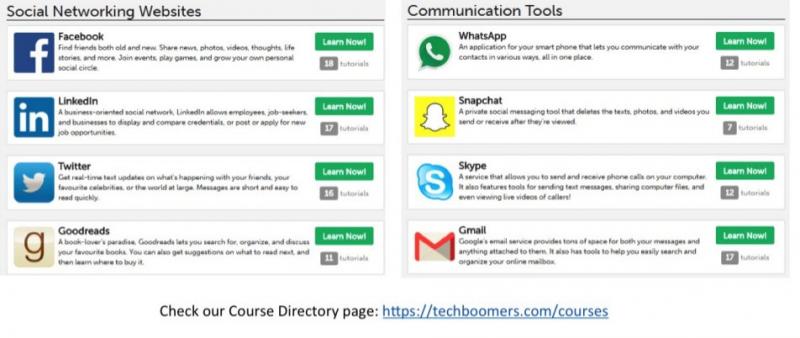 TechBoomers courses