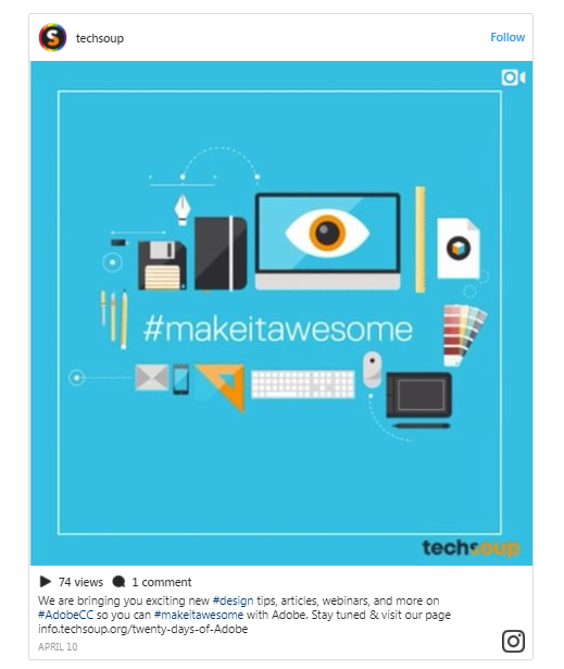 TechSoup makeitawesome campaign